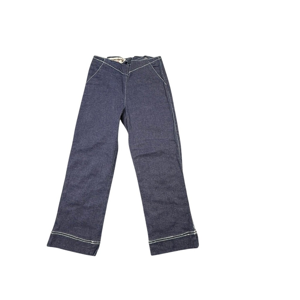 Parasuco Extreme Fit Indigo Contrast Stitch V-Waist Jeans Size 26